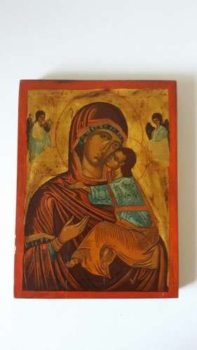 Icona madonna con bambino - madonna,