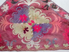 Uzbek Lakai Suzani Silk