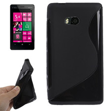 Custodia in TPU Nero S-LINE