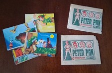 LOTTO 33 FIGURINE PETER PAN LAMPO ANNI '50 + 2 BUSTINE VUOTE