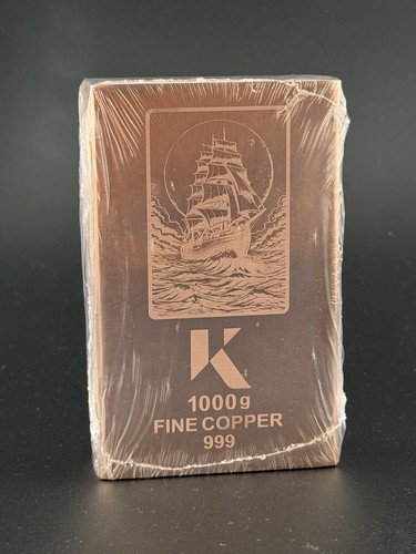 Lingotto rame 1000g kinesis - di,