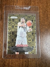 2024-25 Panini Prizm Monopoly Luka Dončić Millionaire Astuccio Nero SSP Hit