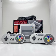 Super nintendo classic mini snes con scatola + 2 controller + cavi pal ita