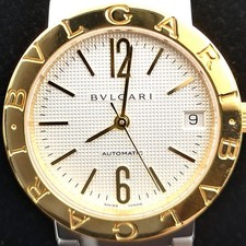 BVLGARI Bulgari BB33SG Cassa Bianca:33x35mm Polso:18cm Orologio Unisex Usato ...