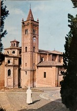 Cartolina Abbazia Monte Oliveto Maggiore Siena Non viaggiata