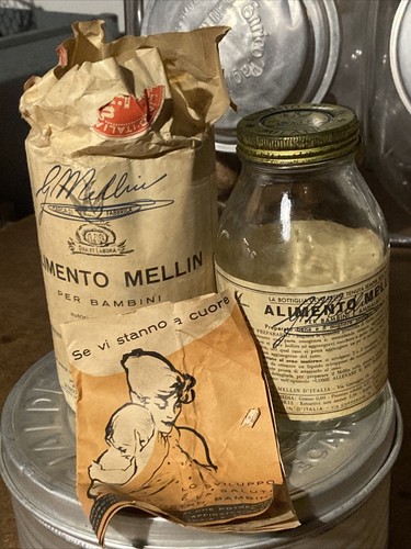 Scatola mellin bambini vintage - mellin,