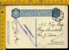 Guerra d' Africa Franchigia  Posta Militare n° 12 Bernardelli aq 644