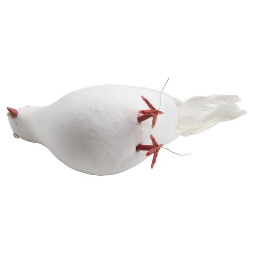 Colombe volanti bianche