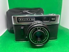 Macchina fotografica Halina 500 con custodia Vintage