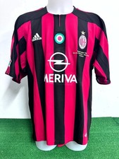 MAGLIA MILAN RUI COSTA MATCH WORN ISSUE SHIRT CAMISETA COA SUPERCOPPA 2003