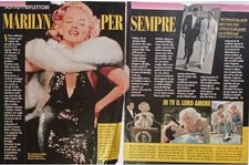 Clippings Marilyn Monroe Ritagli Di Giornale Vintage Anni 90 Gente Oggi