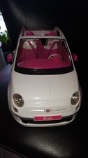 Barbie mattel 2008 fiat 500c - barbie,