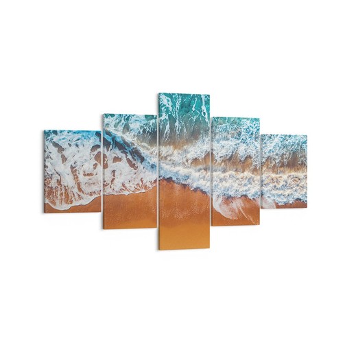 Quadro tela 125x70cm sabbia - quadro, su