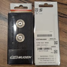 Bulloni targa Mugen - acciaio