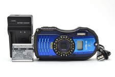 Fotocamera digitale compatta RICOH WG-4 GPS blu testata funzionante dal Giappone