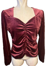 MAGLIA DONNA IN VELLUTO TAGLIA M