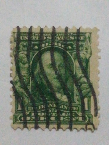 Francobollo benjamin franklin - benjamin,