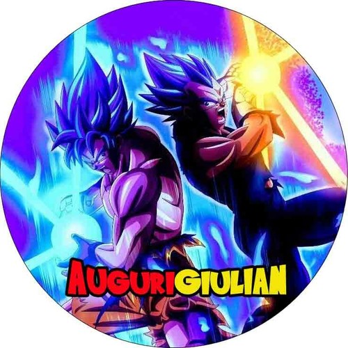 Cialda dragon ball con nome - cialda,