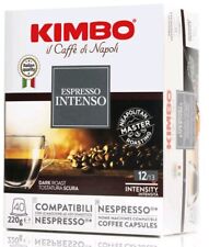 Kimbo |200 capsule nespresso | intenso | intensita’ 12/13 | 40X5=200