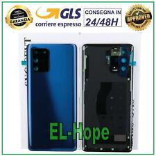 SCOCCA BATTERIA POSTERIORE ORIGINALE SAMSUNG GALAXY S10 LITE SM-G770 PRISM BLU