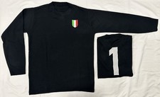 Maglia LAZIO Portiere N°1  Felice Pulici 1974/75 Calcio Acrilico Vintage Lanetta