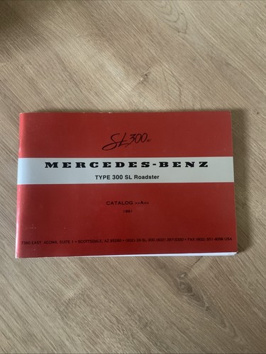 Catalogo mercedes w198 300sl - catalogo,