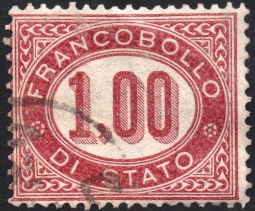 Italia regno 1875 servizio - italia,