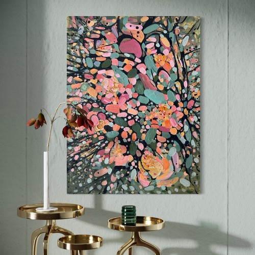 Quadro moderno astratto - , fiori