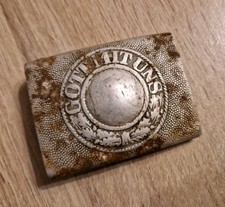 WW2 FIBBIA CINTURA GMU TEDESCA