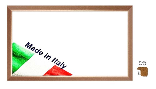 Cornice oro rosa satinato - cornice,