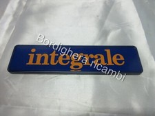 Lancia Delta Evo Evoluzione Scritta stemma sigla logo Integrale Badge 82473841