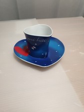 Baci Perugina Simile Ceramica Tazza Caffè Con Piattino 