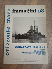 ORIZZONTE MARE immagini B3 Corazzate italiane ed. Bizzarri 1977