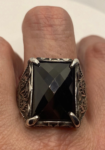 Anello uomo vintage gotico - , in