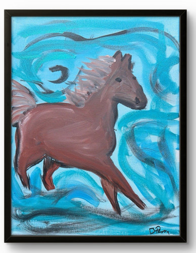 Original 11x14 acrylic - original,