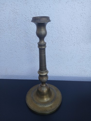 Candeliere antico ottone - antico,