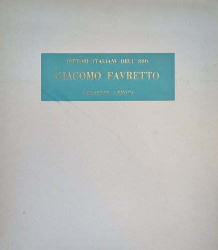 Giacomo favretto 1956 - a.,