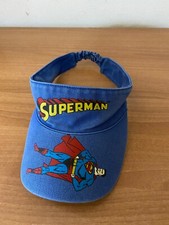 ULTRA RARE CAP HAT VISIERA DOLCE GABBANA D&G S/S 2005 SFILATA SUPERMAN DC COMICS