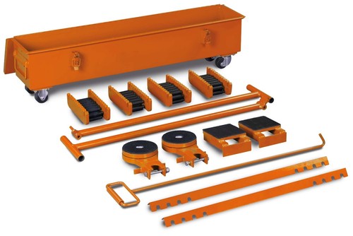 Kit carrelli con - timone, per