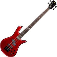 Spector Performer 4 basso elettrico rosso metallizzato 4 corde PJ Nato acero Amara 24 fasci