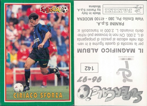 Figurina calciatori panini - figurina,