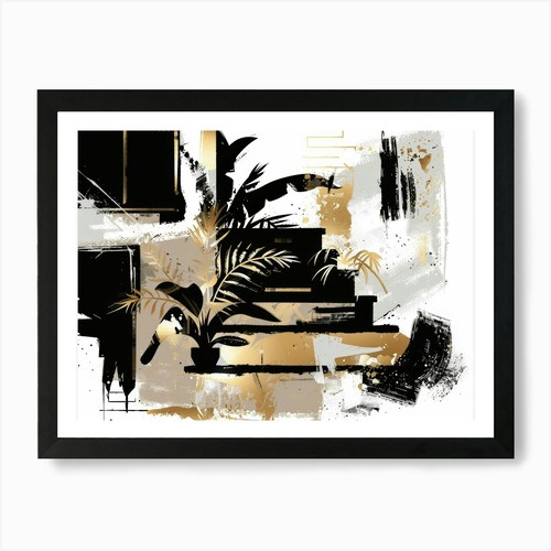 Quadro astratto 1768 stampa