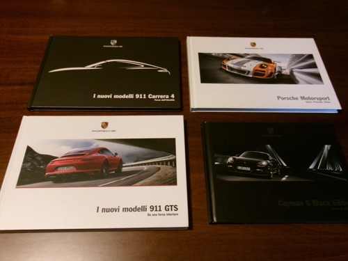 Porsche brochure lotto - porsche,