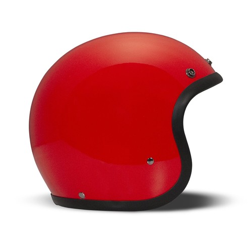 Casco dmd retro rosso - rosso, taglia
