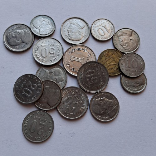 Argentina lotto monete - lotto, 17