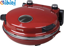  Forno per Pizza elettrico Napoletana, Temp Max 350°, Piatto in Ceramica Diam 32