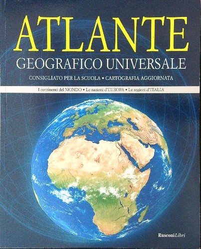 Atlante geografico universale - atlante,