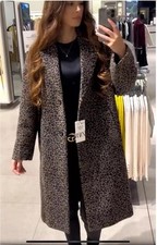 CAPPOTTO ZARA STAMPA ANIMALIER