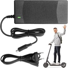 Caricatore Monopattino Elettrico, 42V 2A Caricabatteria per Scooter, Caricabatte