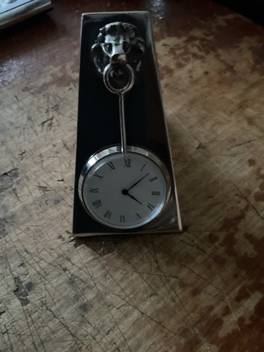 Orologio tavola argento - orologio,